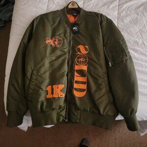 Sniper Gang "Love Is For The Weak" Bomber jacket